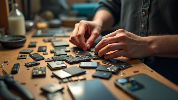 Écrans, batteries, connecteurs : monter son stock de pièces smartphone